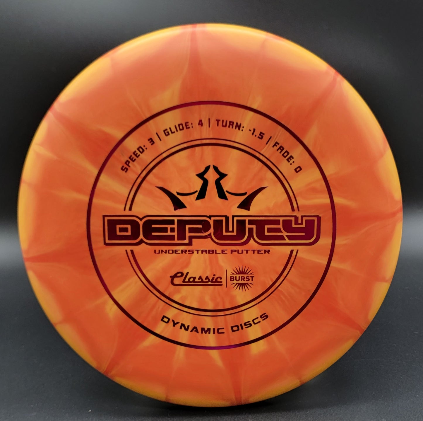 Dynamic Discs Classic Burst Deputy