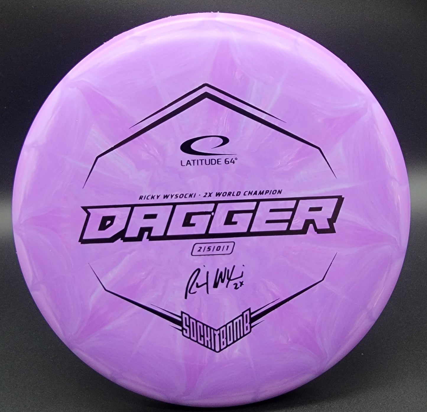 Latitude 64 Zero Hard Burst Ricky Wysocki Dagger
