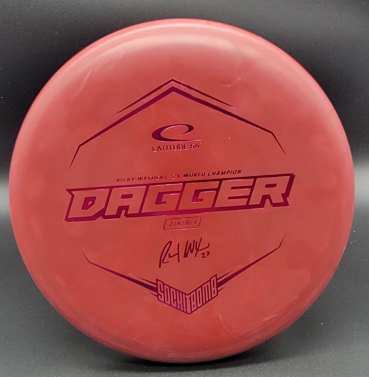 Latitude 64 Zero Hard Burst Ricky Wysocki Dagger