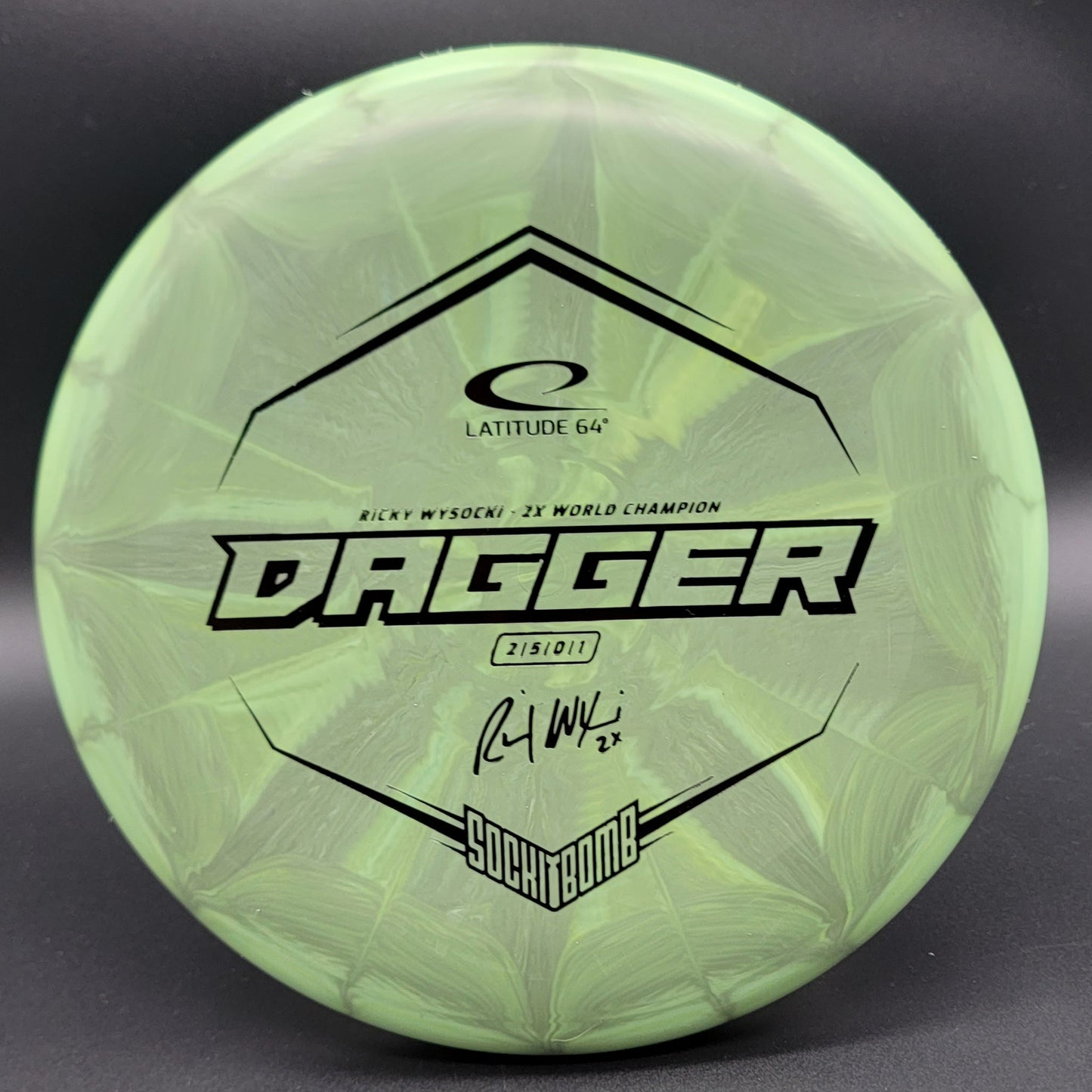 Latitude 64 Zero Hard Burst Ricky Wysocki Dagger