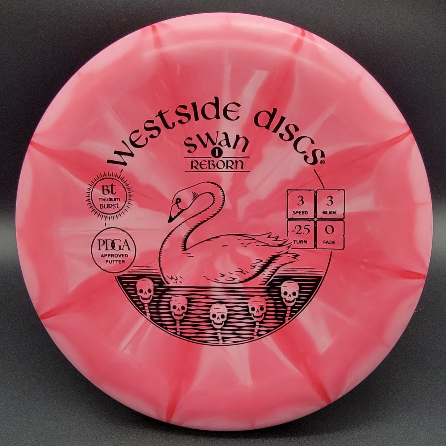Westside Discs BT Medium Burst Swan 1 Reborn