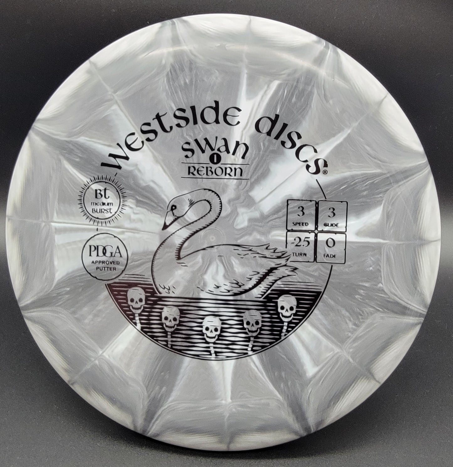 Westside Discs BT Medium Burst Swan 1 Reborn