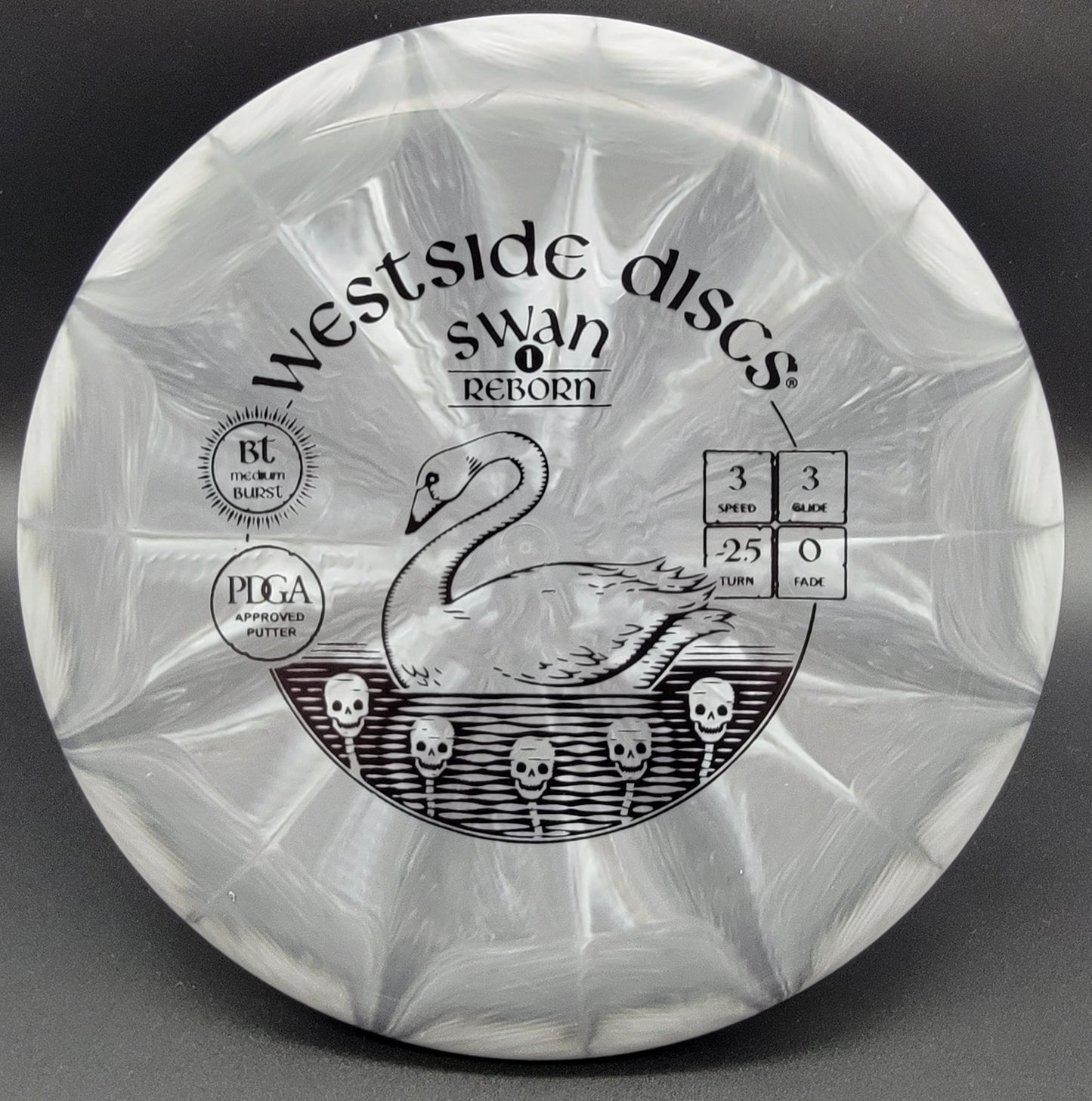 Westside Discs BT Medium Burst Swan 1 Reborn