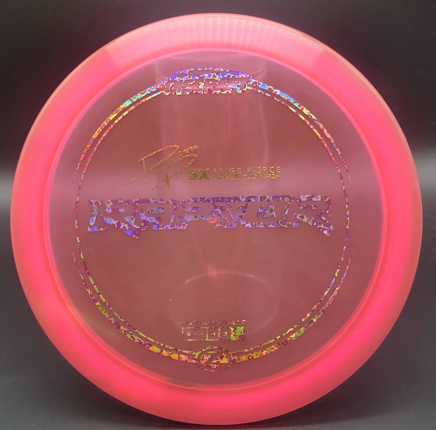 Discraft Paige Pierce Z Raptor