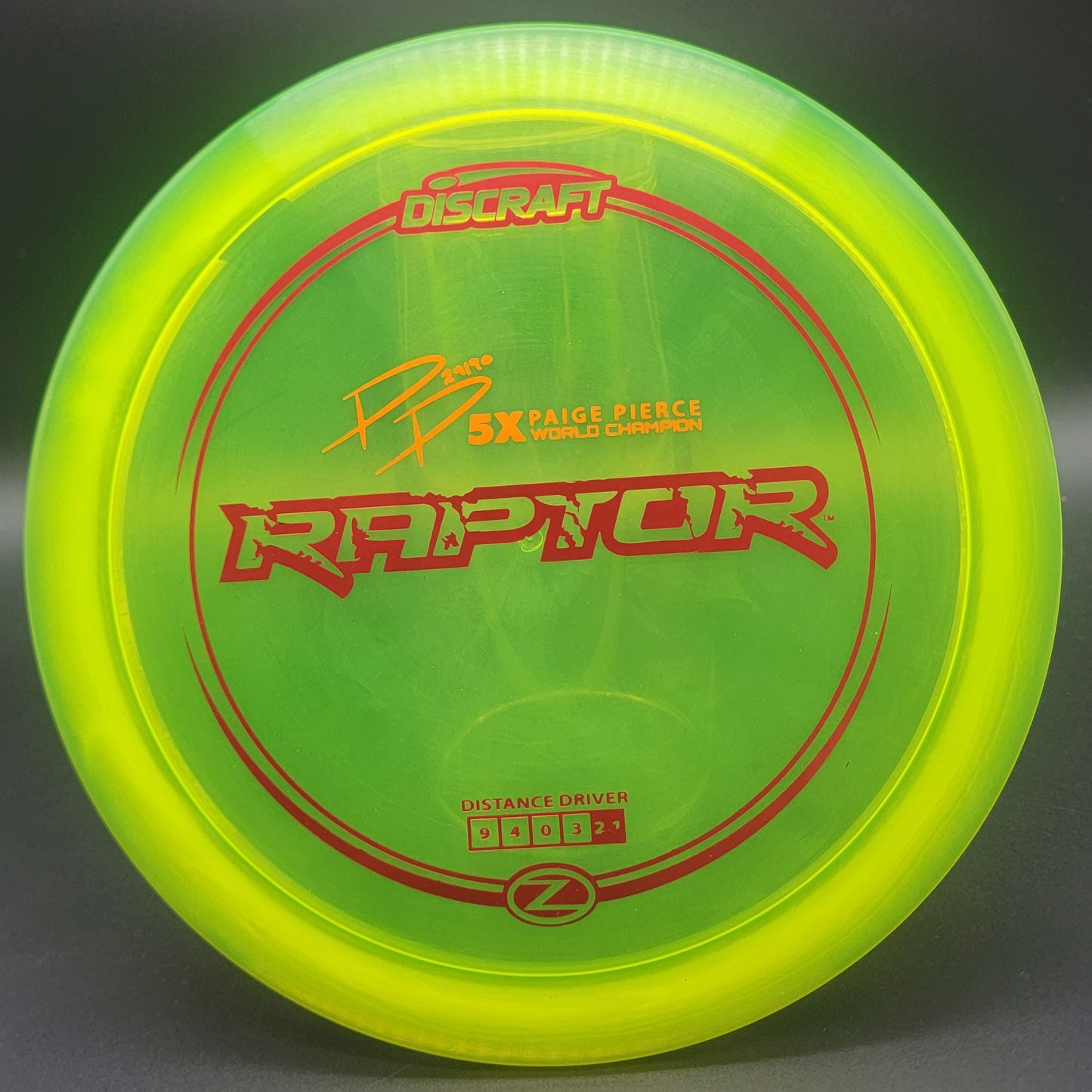Discraft Paige Pierce Z Raptor