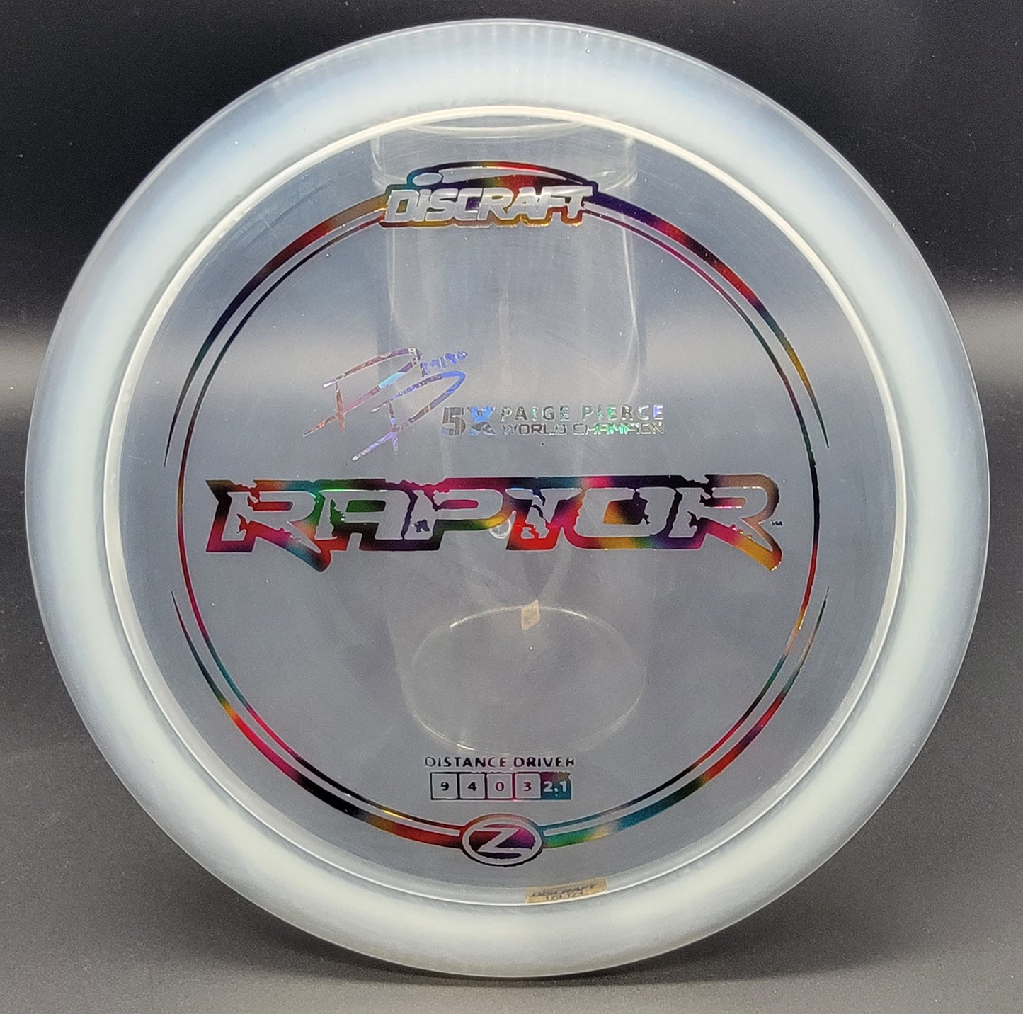 Discraft Paige Pierce Z Raptor