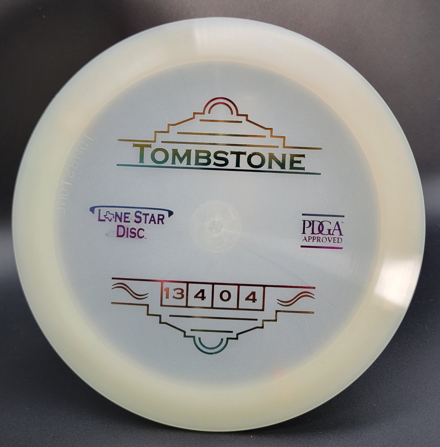 Lone Star Discs Glow Tombstone