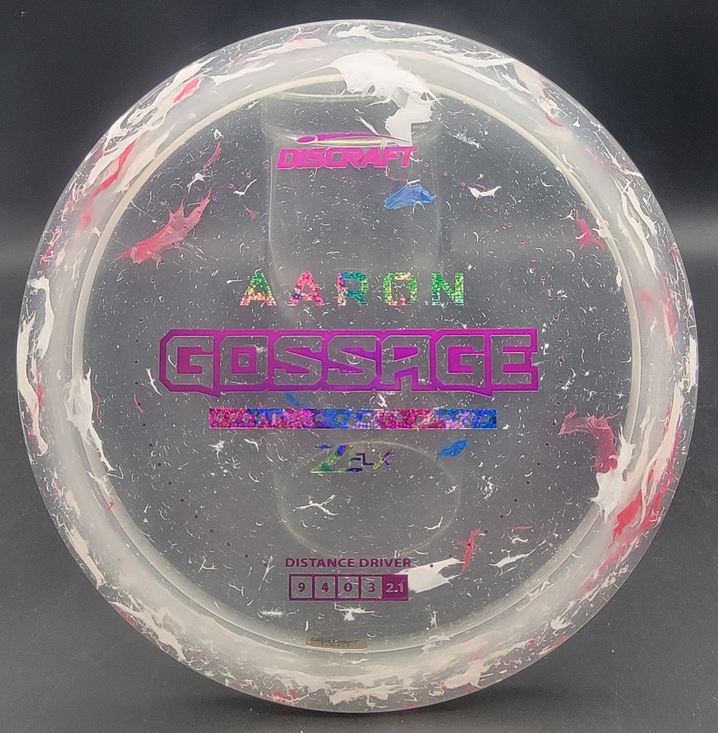 Discraft 2024 Aaron Gossage Jawbreaker Z Flx Tour Series Raptor