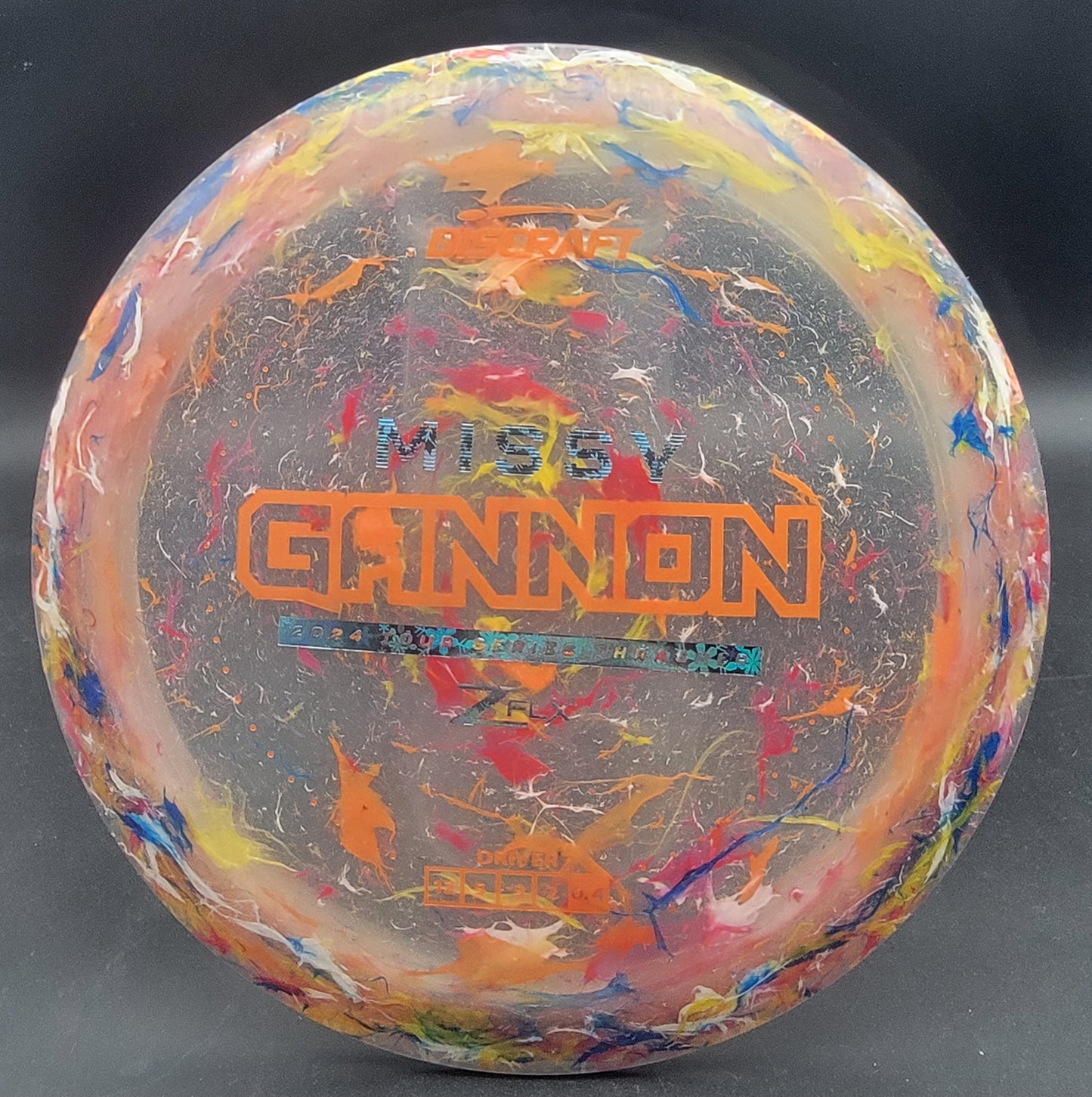 Discraft 2024 Missy Gannon Jawbreaker Z Flx Tour Series Thrasher