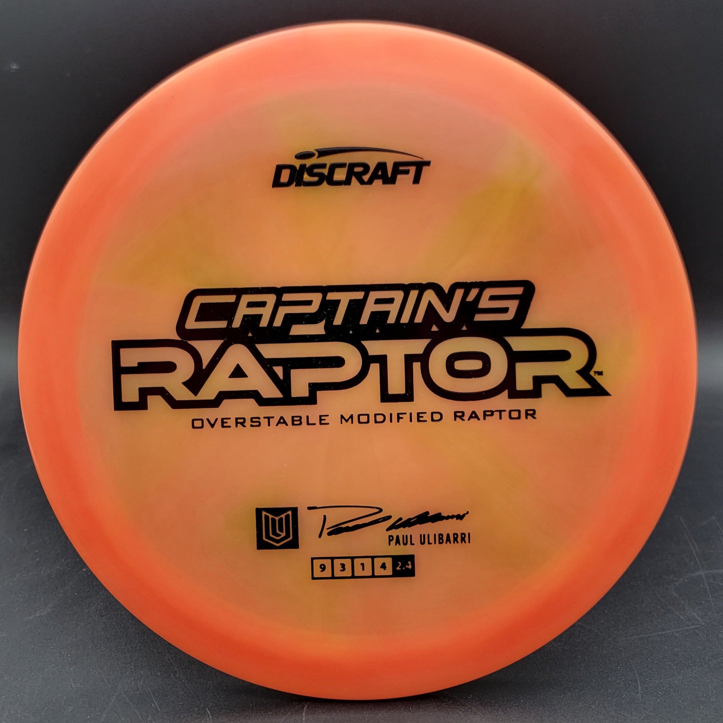 Discraft 2025 Tour Paul Ulibarri Captain's Raptor