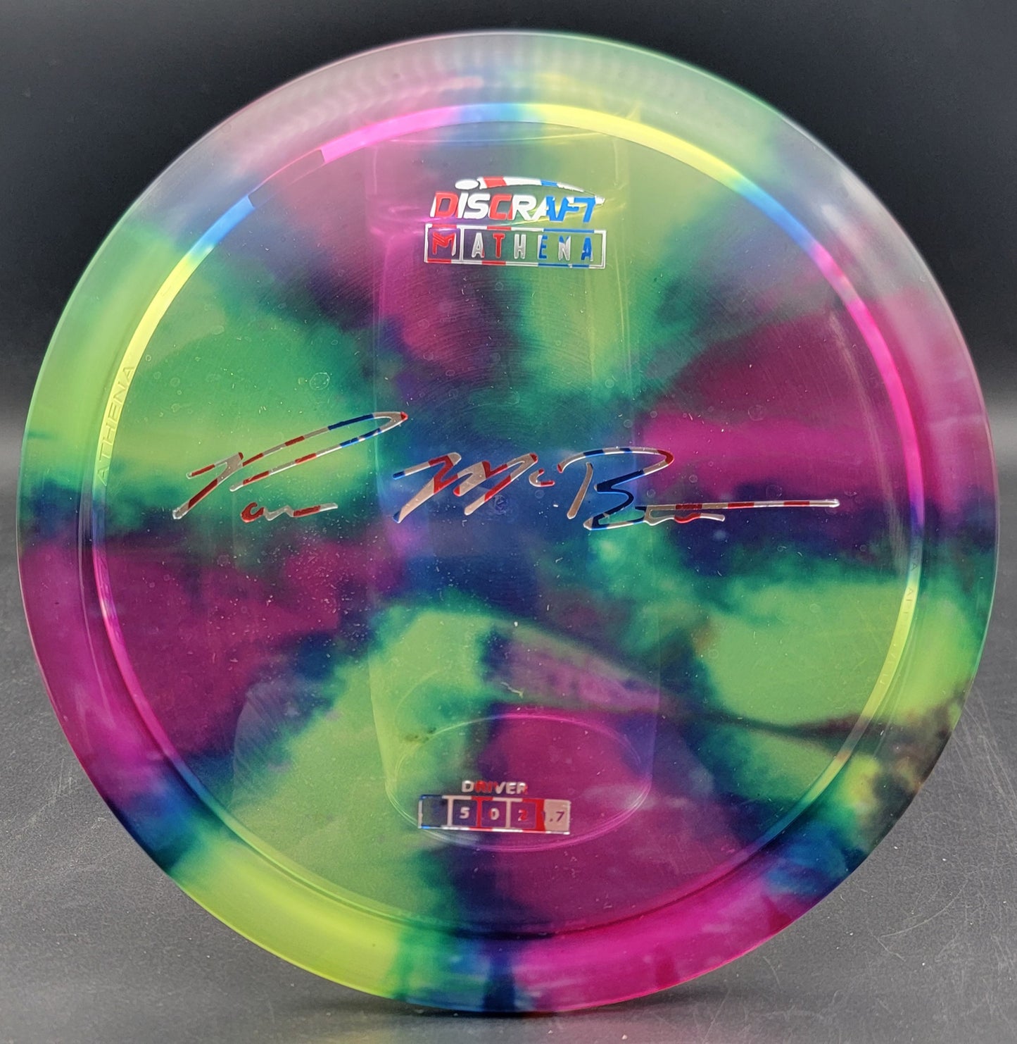Discraft Paul McBeth Z Fly Dye Athena