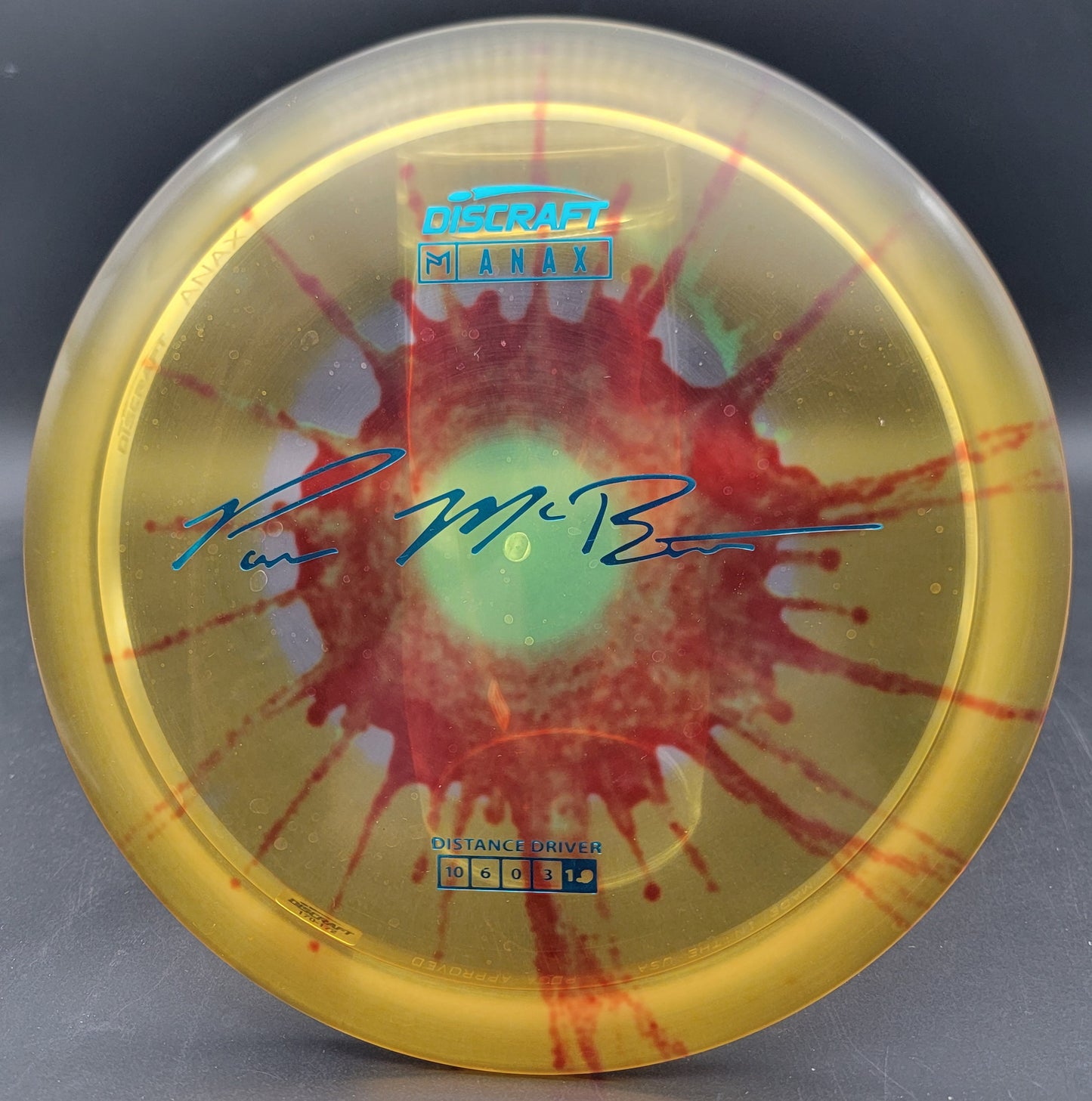 Discraft Paul McBeth Z Fly Dye Anax