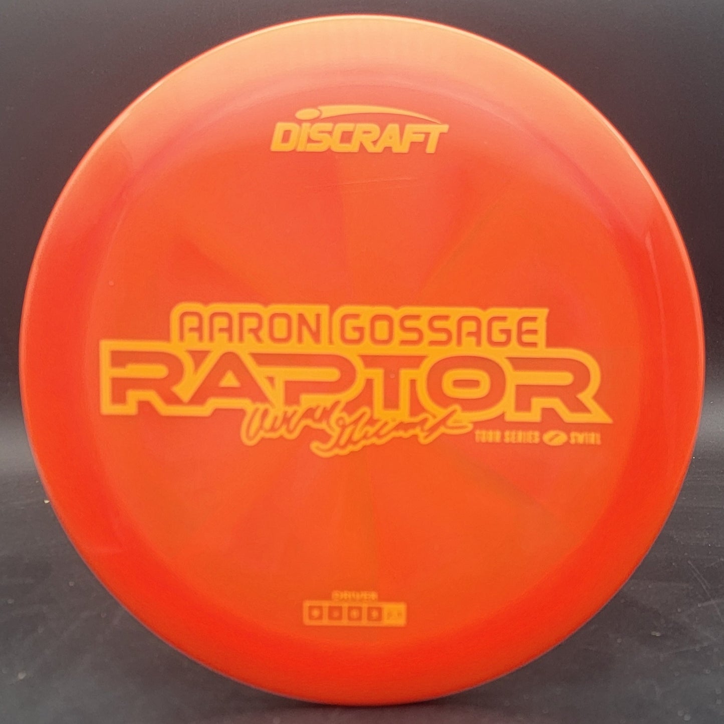 Discraft 2025 Aaron Gossage Tour Series Raptor