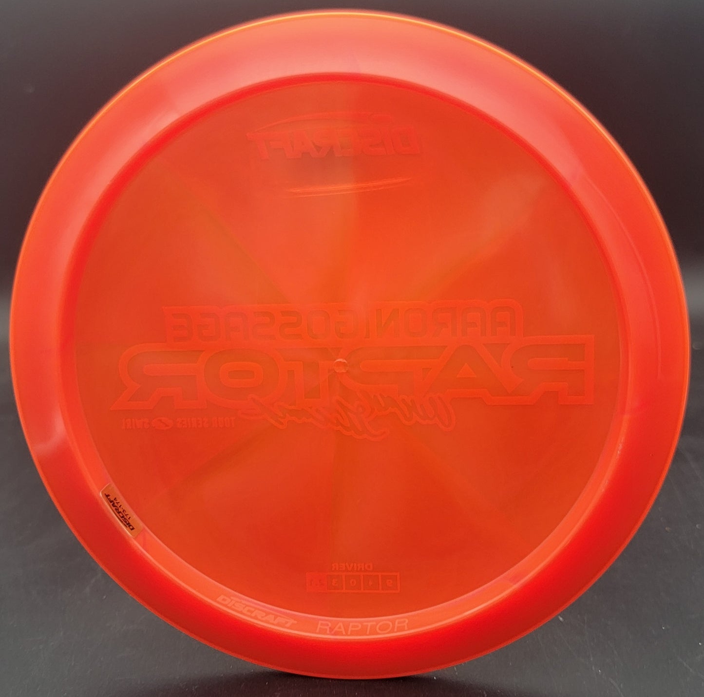 Discraft 2025 Aaron Gossage Tour Series Raptor