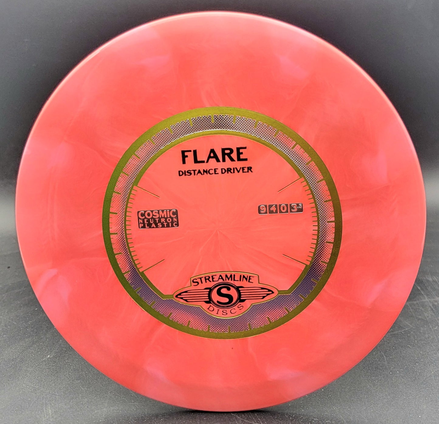 Streamline Discs Cosmic Neutron Flare