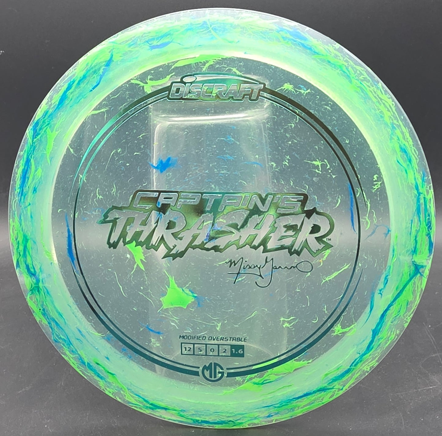 Discraft 2025 Jawbreaker Z Flx Missy Gannon Captain's Thrasher