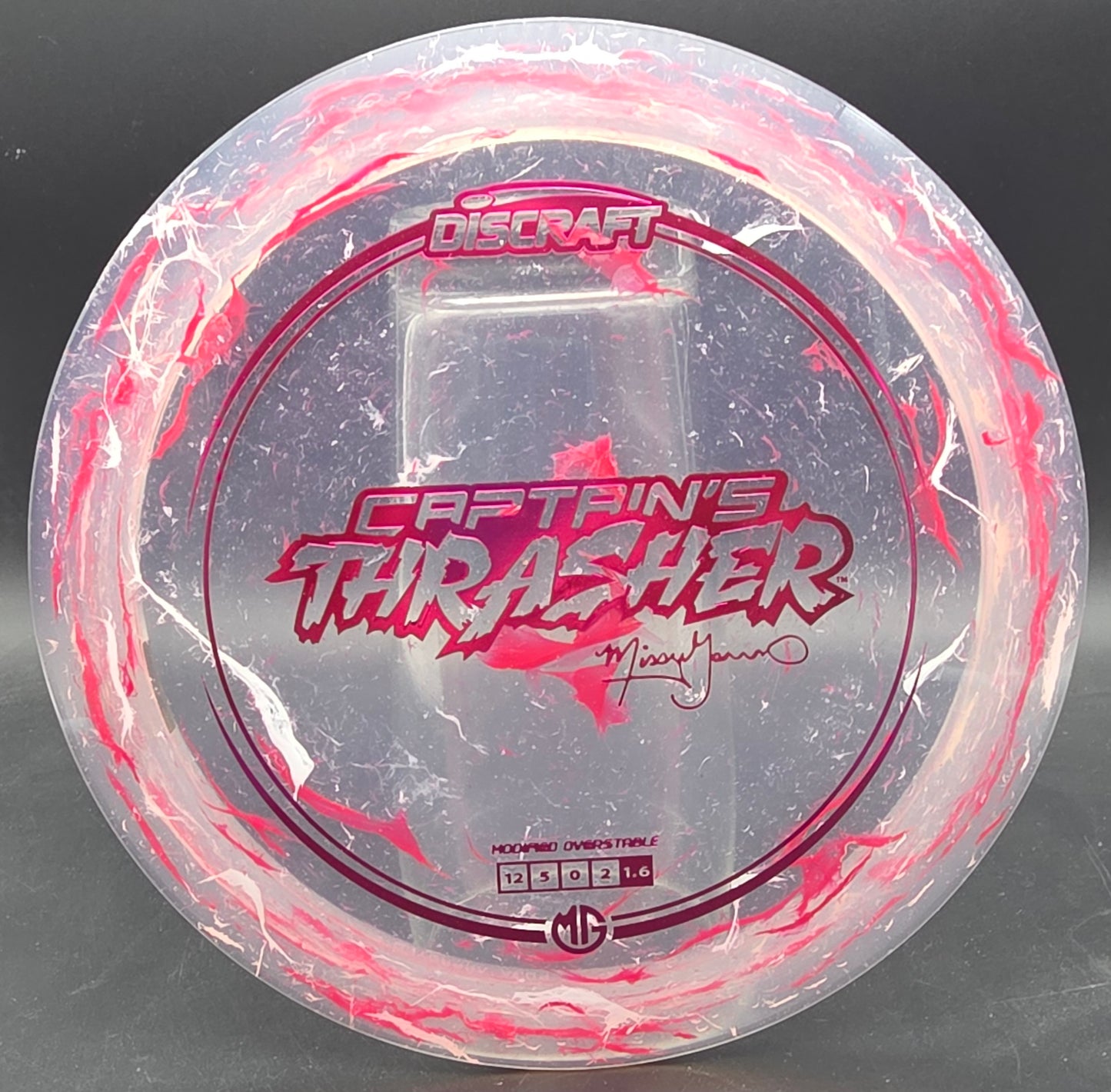 Discraft 2025 Jawbreaker Z Flx Missy Gannon Captain's Thrasher