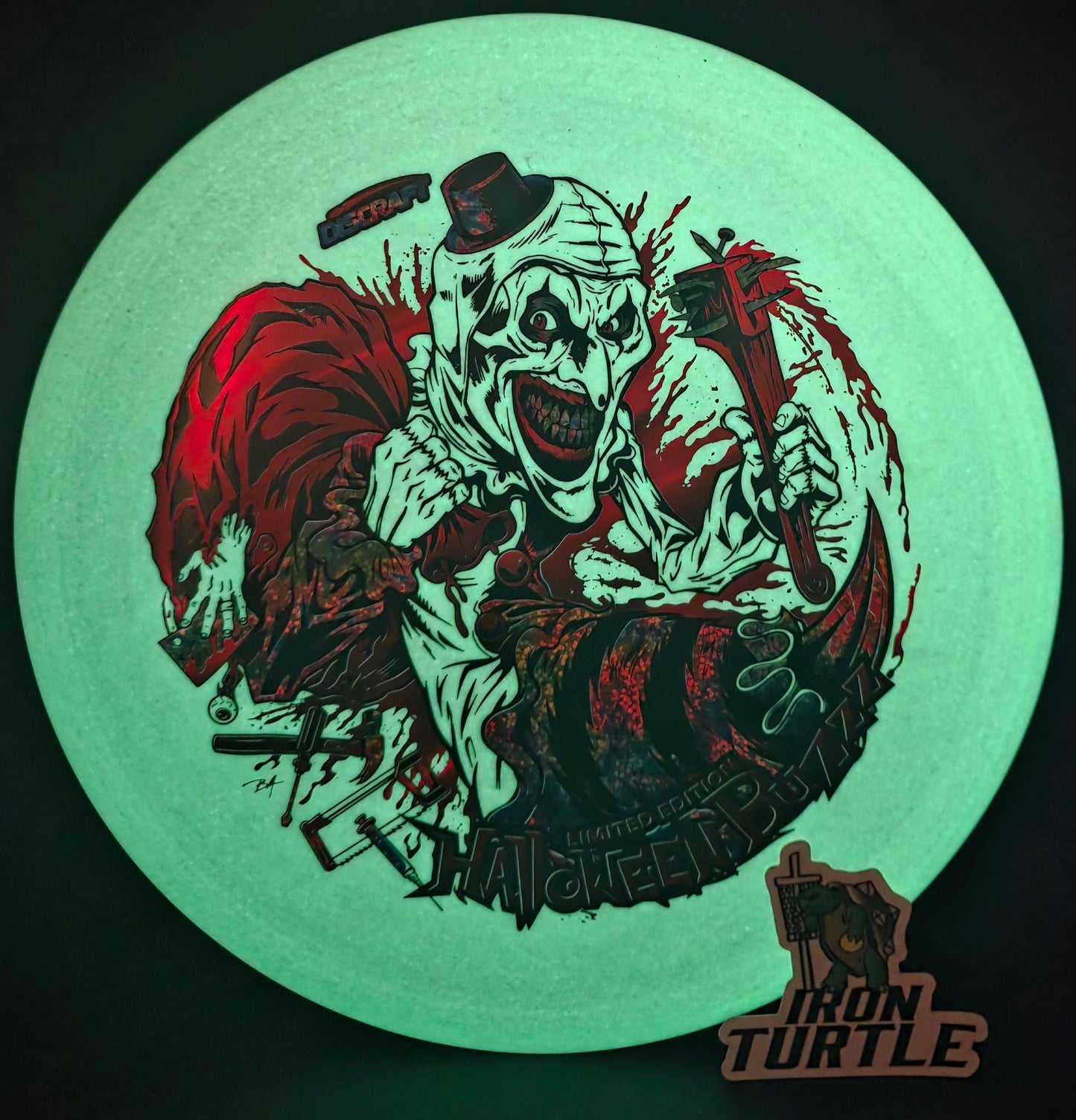 Discraft 2025 Tri Foil Glo Halloween Buzzz