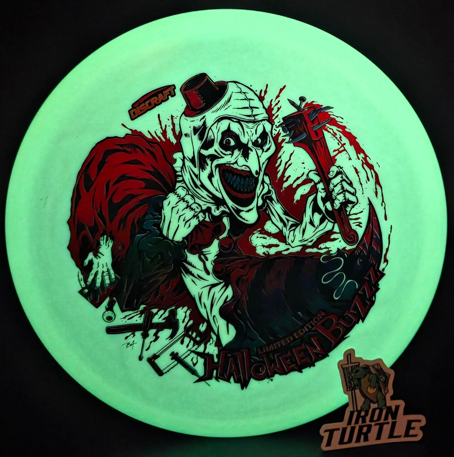 Discraft 2025 Tri Foil Glo Halloween Buzzz