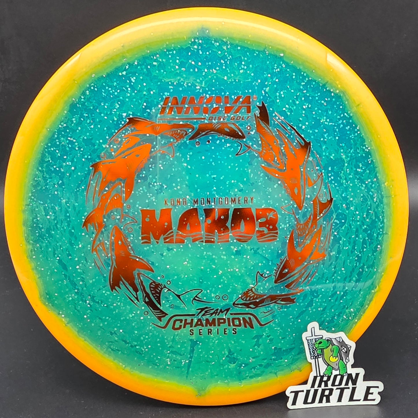 Innova 2026 Kona Montgomery Tour Series Metalflake Halo Champion Mako3