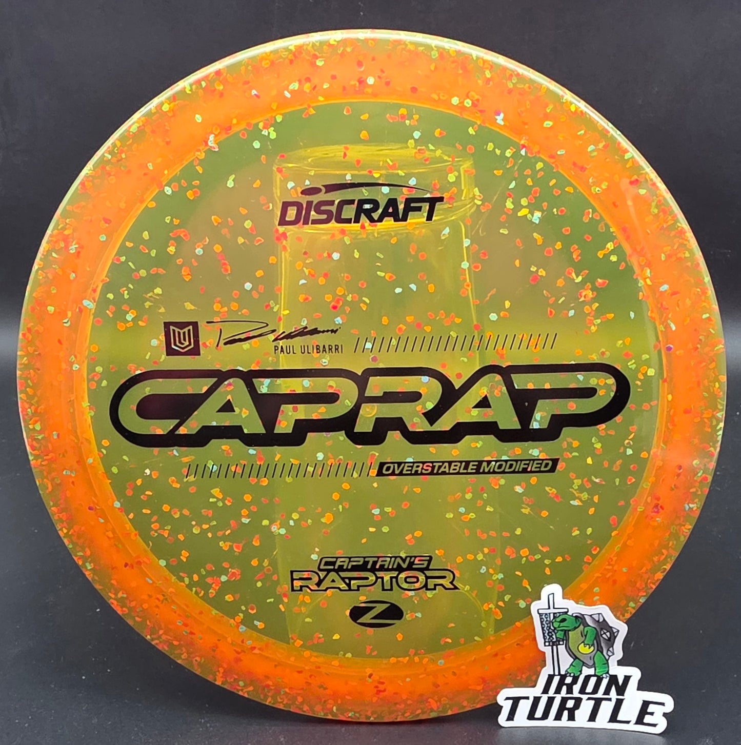 Discraft 2026 Paul Ulibarri Z Confetti Captain's Raptor