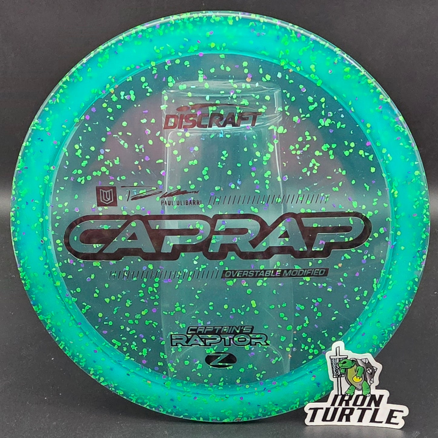 Discraft 2026 Paul Ulibarri Z Confetti Captain's Raptor