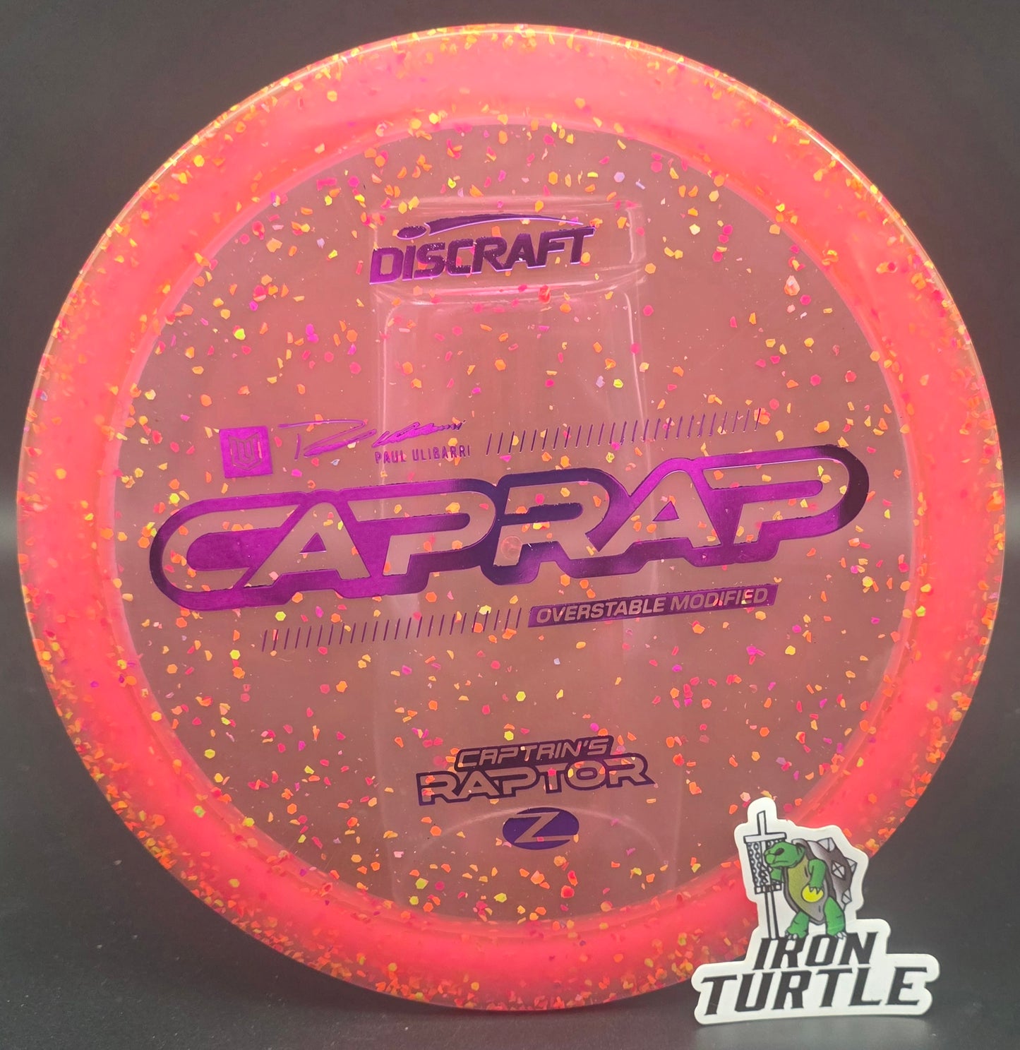 Discraft 2026 Paul Ulibarri Z Confetti Captain's Raptor