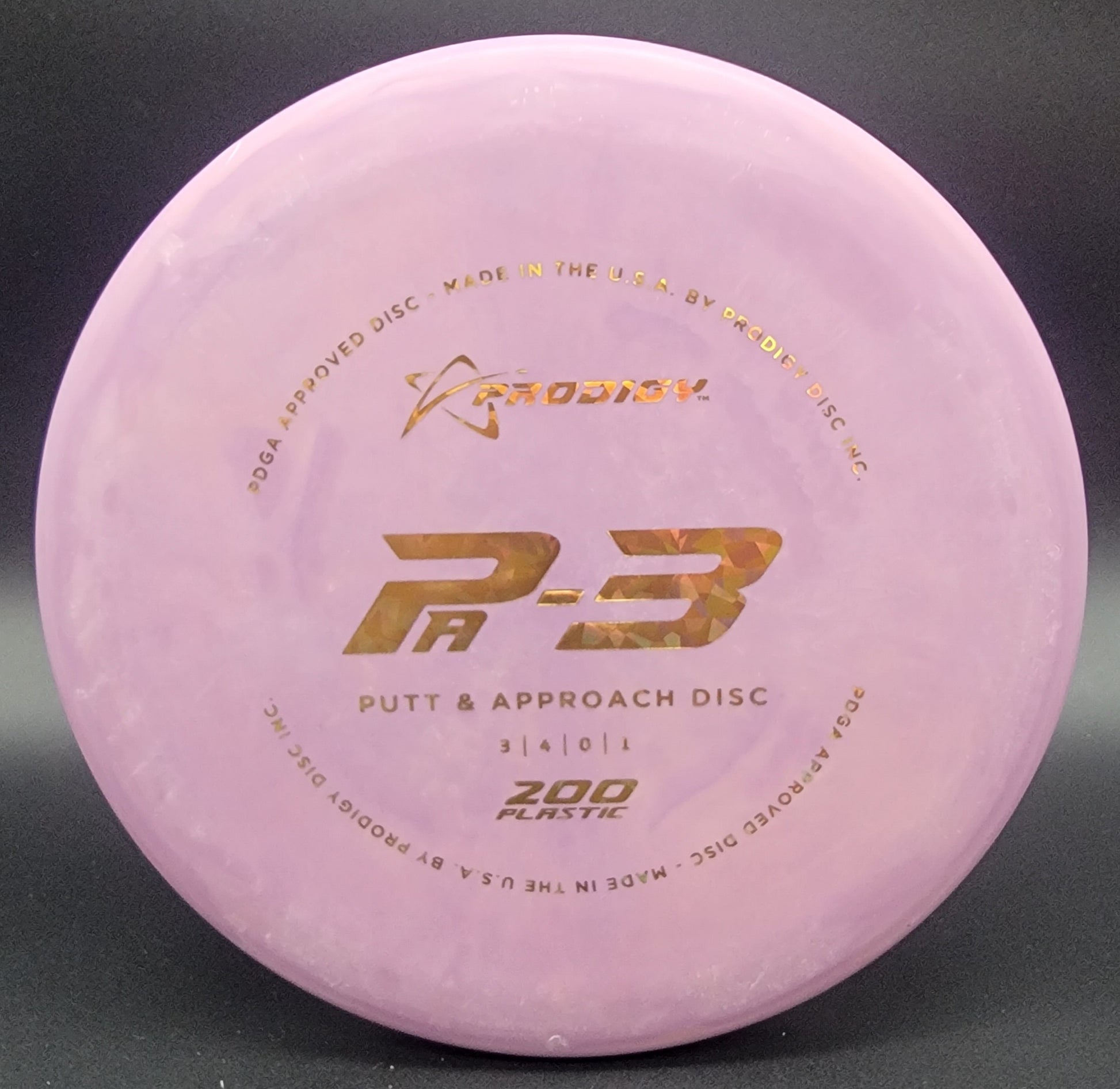 Prodigy PA-3 Chris Dickerson: Putter Da Disc Golf Per Tiri Precisi (Speed 3, Glide 4)