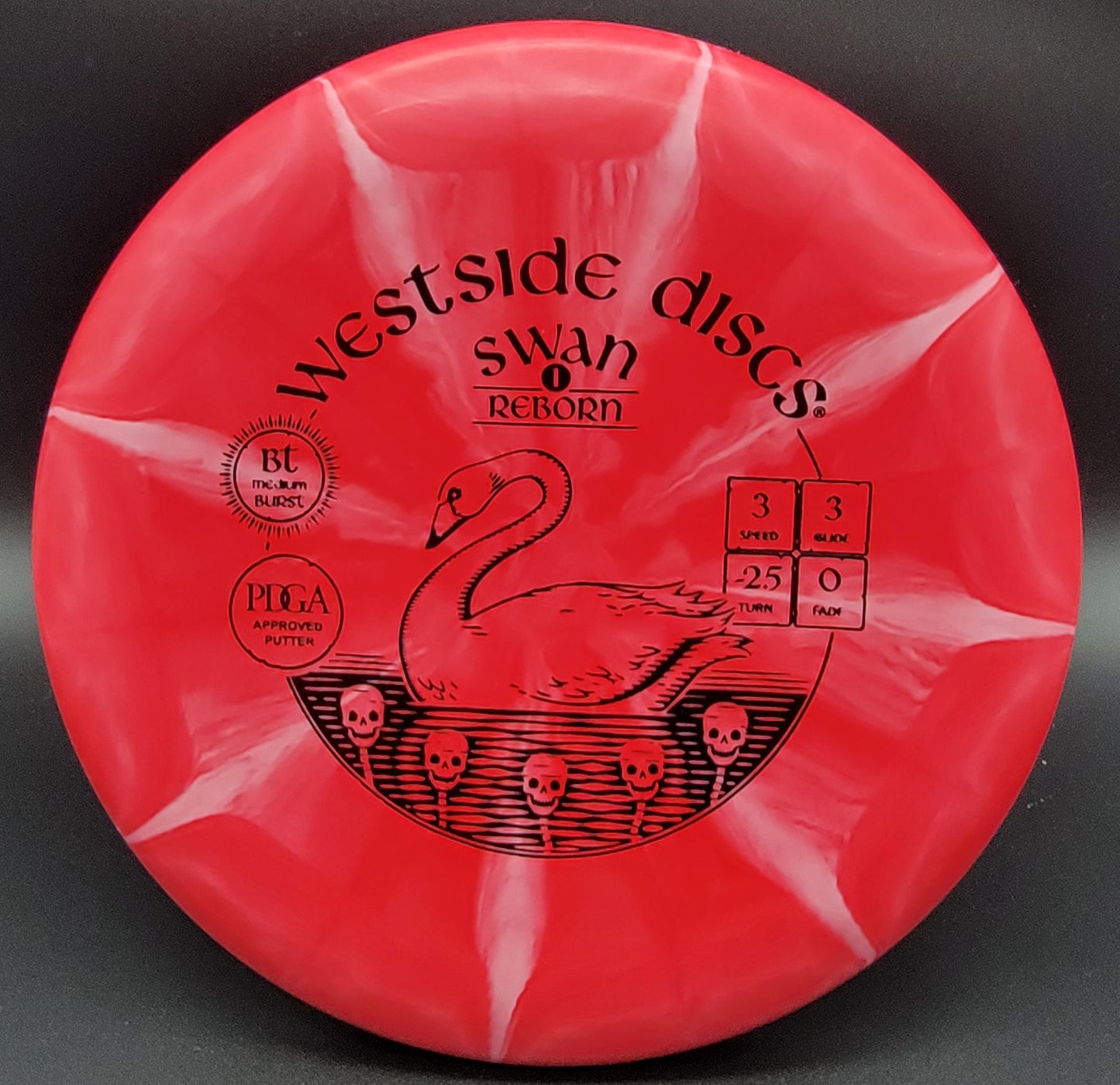 Westside Discs BT Medium Burst Swan 1 Reborn