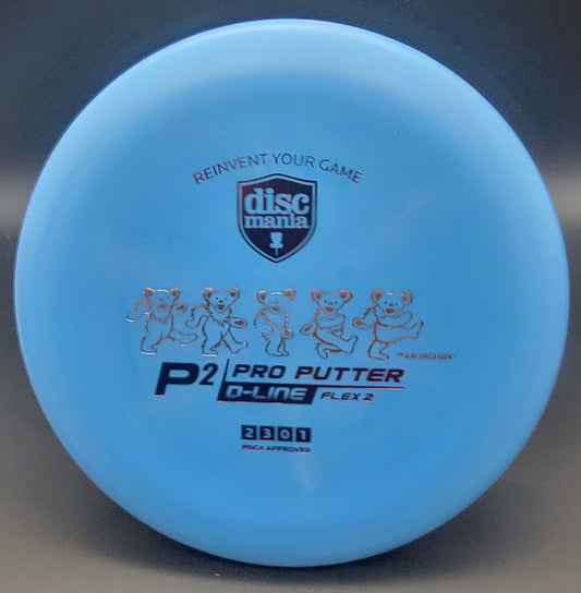 Discmania P2 Greatful Dead Flex 2 D-Line