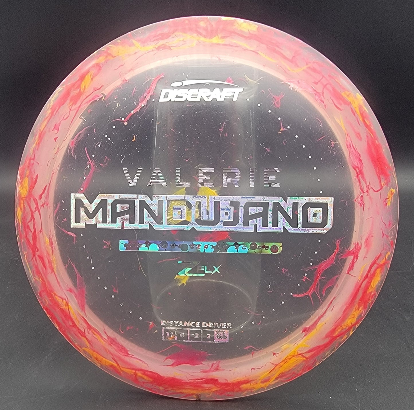 Discraft 2024 Valerie Mandujano Jawbreaker Z Flx Tour Series Scorch