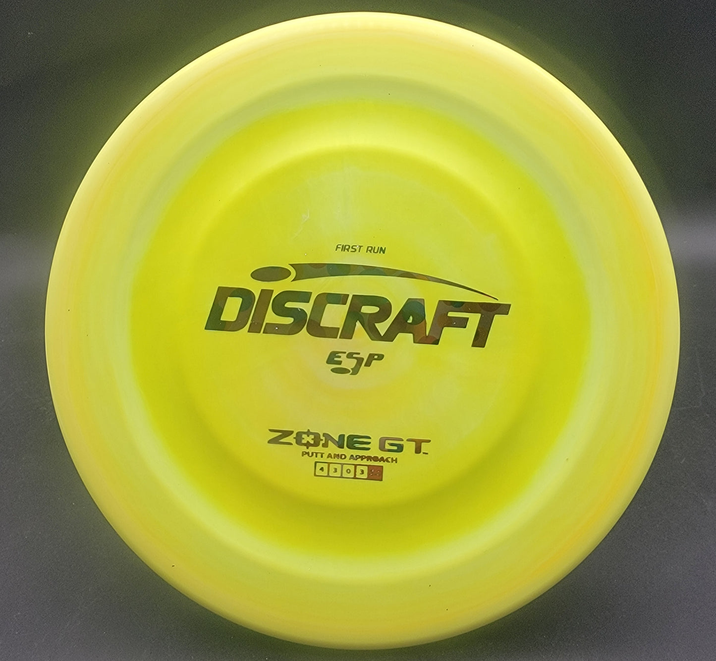 Discraft First Run ESP Zone GT