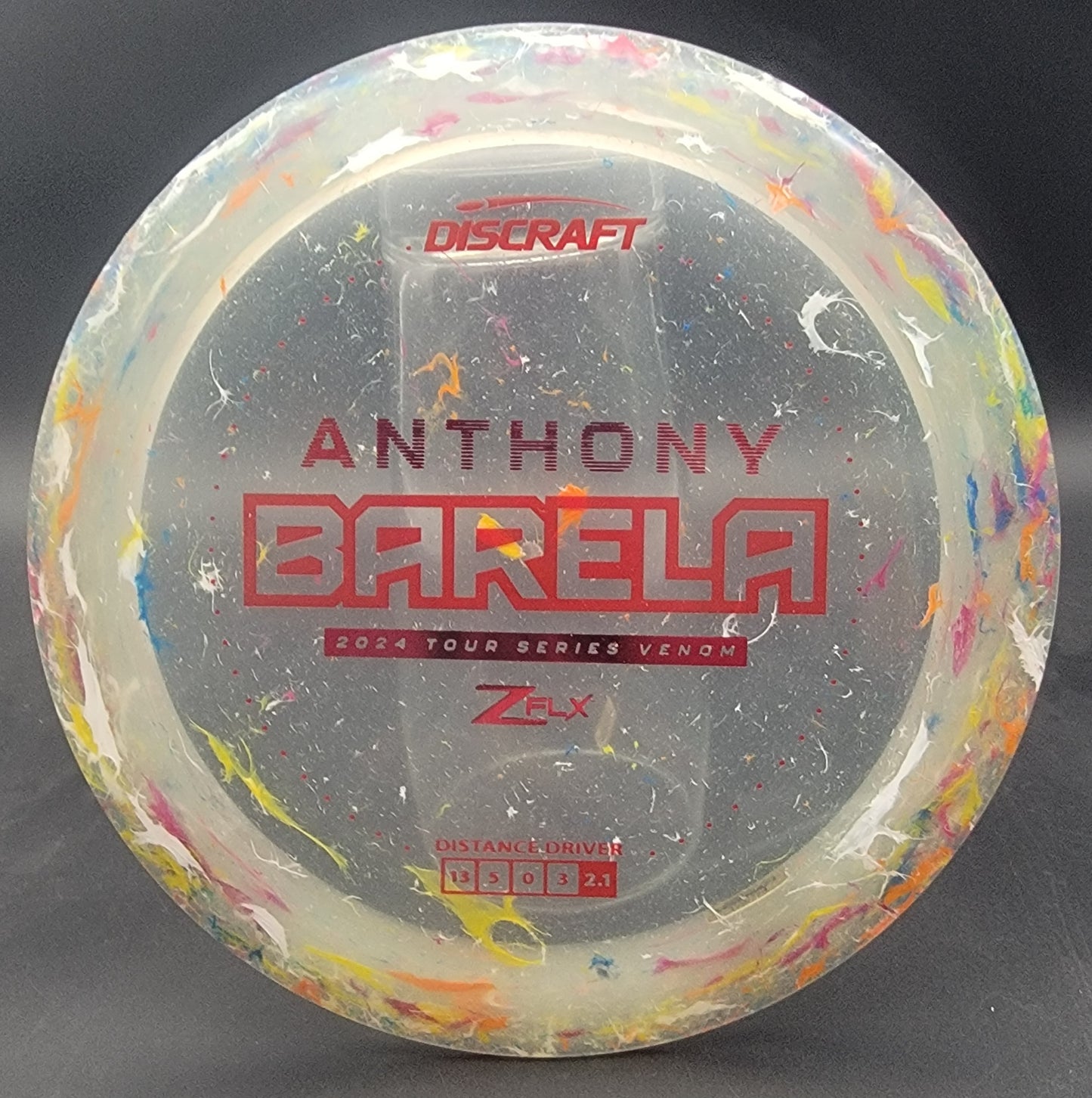 Discraft 2024 Anthony Barela Jawbreaker Z Flx Tour Series Venom