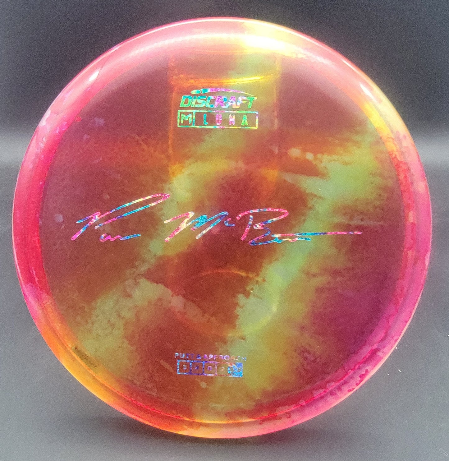 Discraft Paul Mcbeth Fly Dye Z Luna