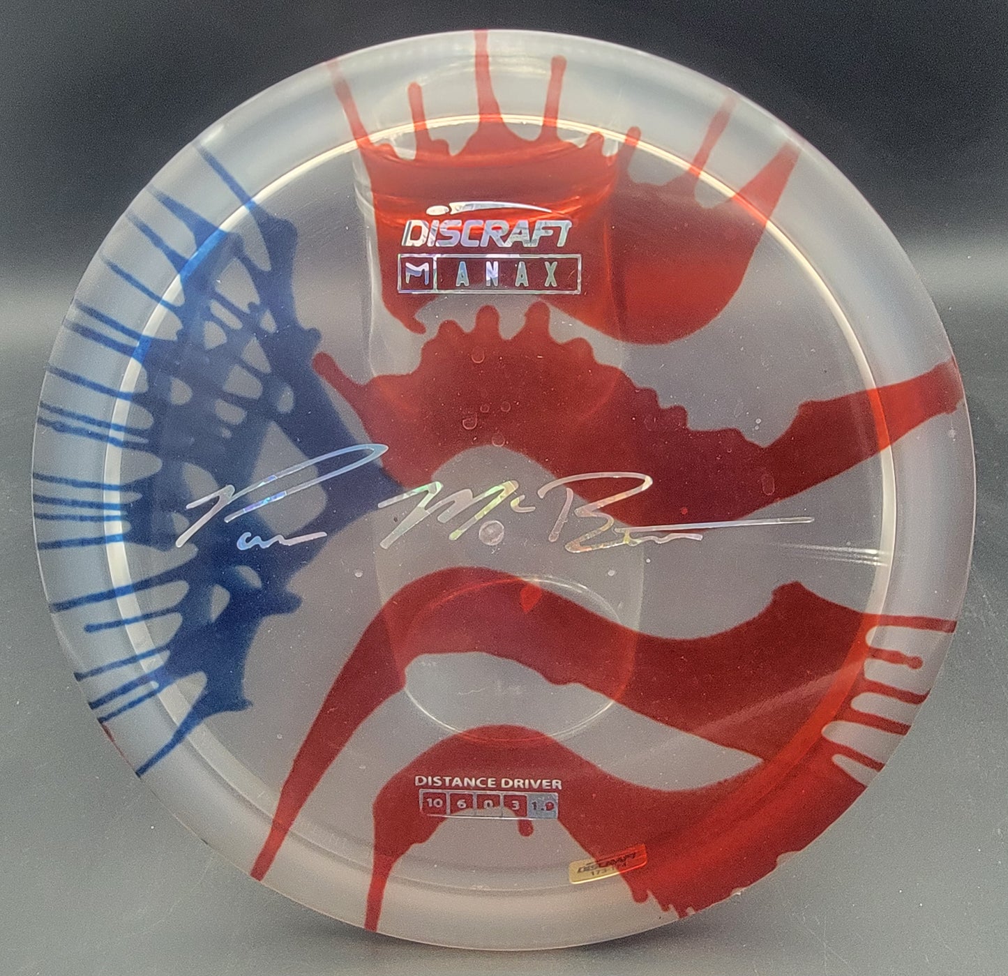 Discraft Paul McBeth Z Fly Dye Anax