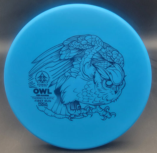 Stokely Discs First Run Thermo Plastic Owl