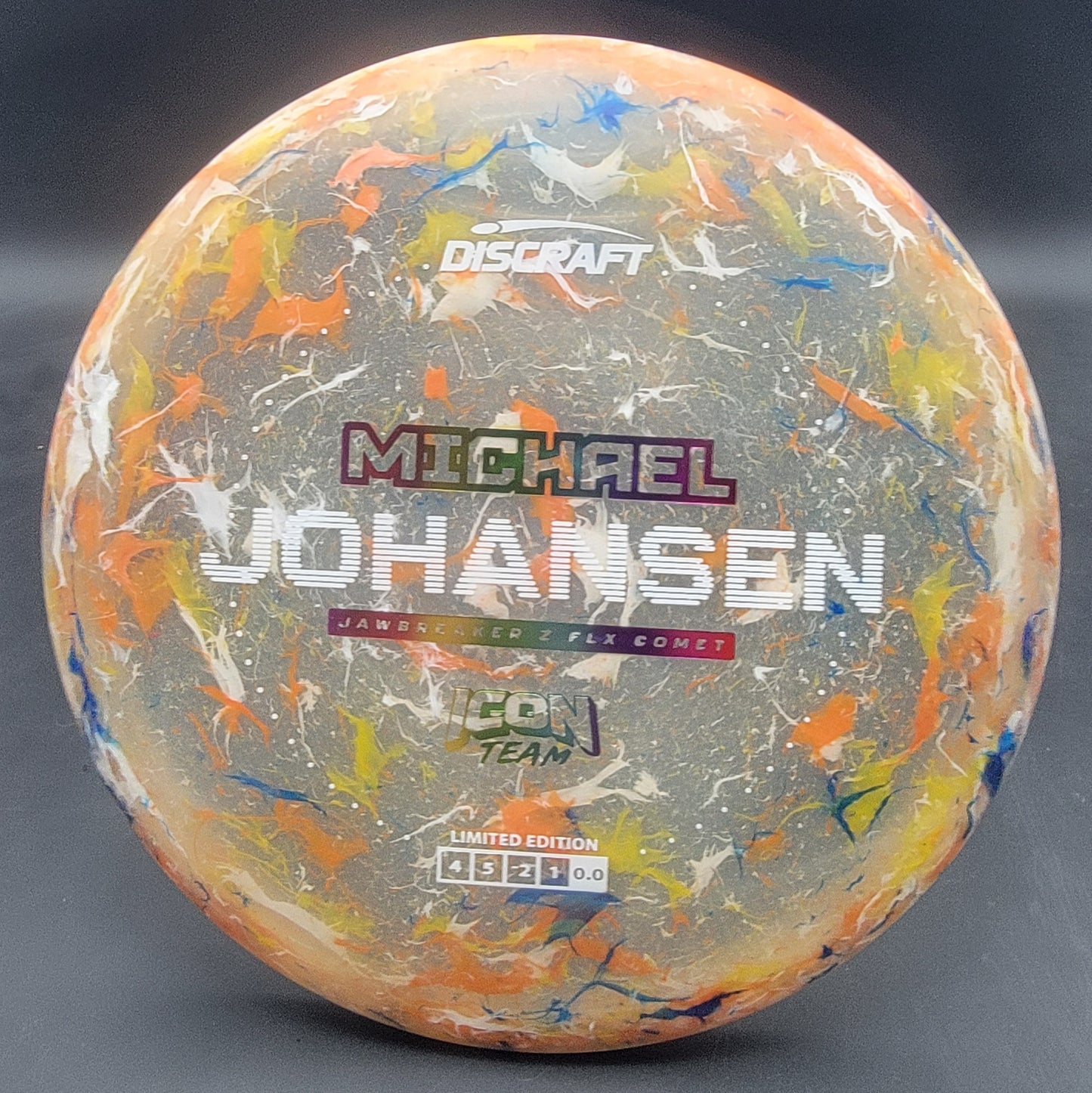 Discraft 2024 Michael Johansen Icon Team Limited Edition Jawbreaker Z Flx Comet