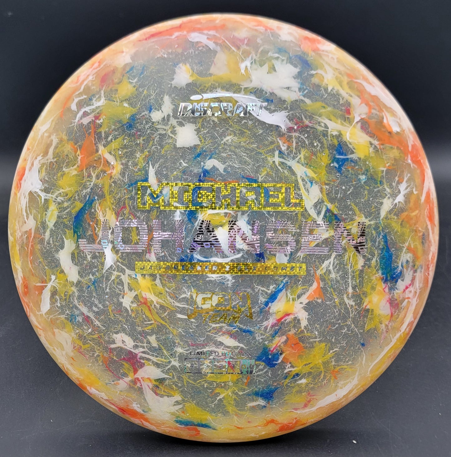 Discraft 2024 Michael Johansen Icon Team Limited Edition Jawbreaker Z Flx Comet