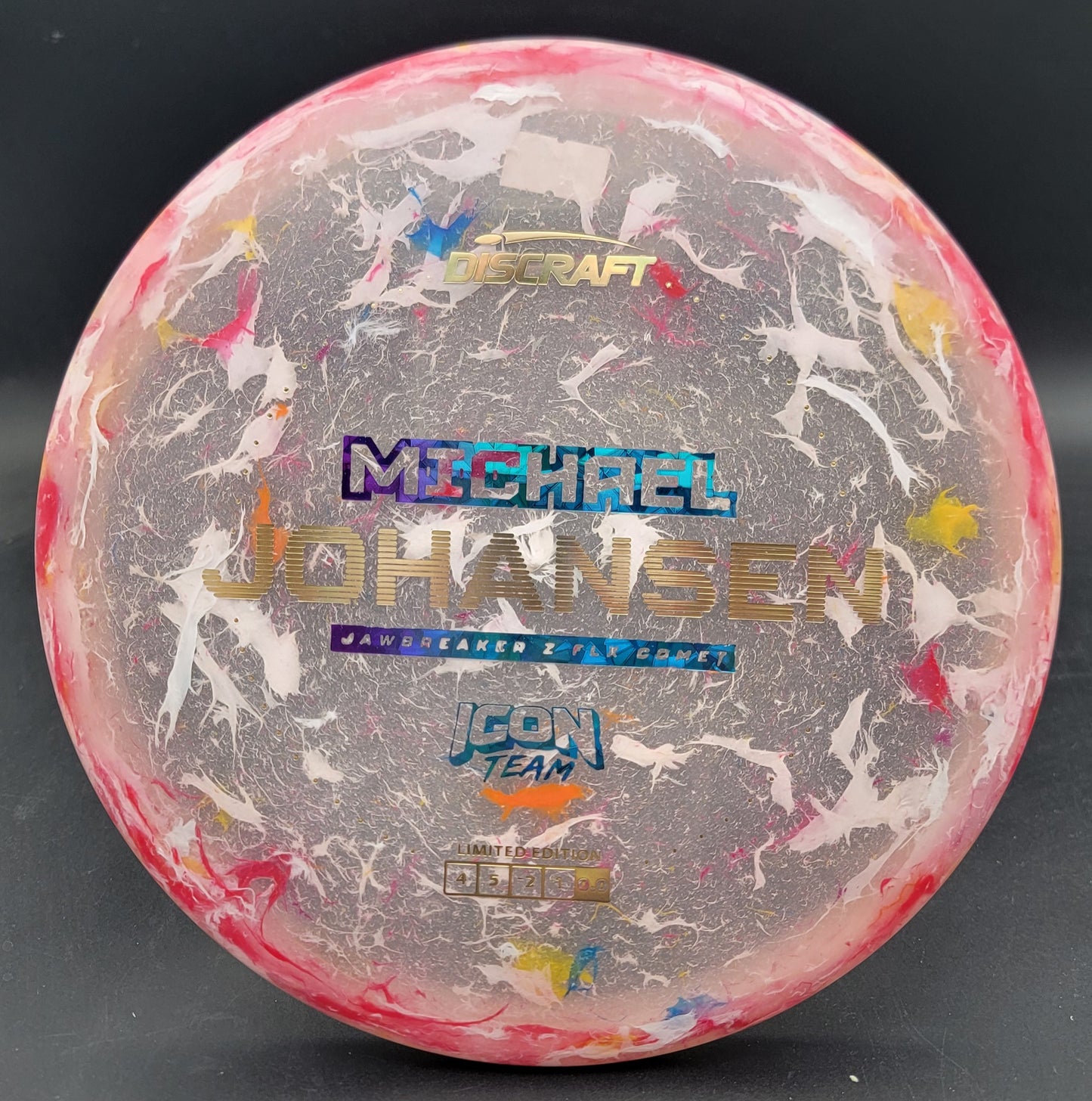 Discraft 2024 Michael Johansen Icon Team Limited Edition Jawbreaker Z Flx Comet