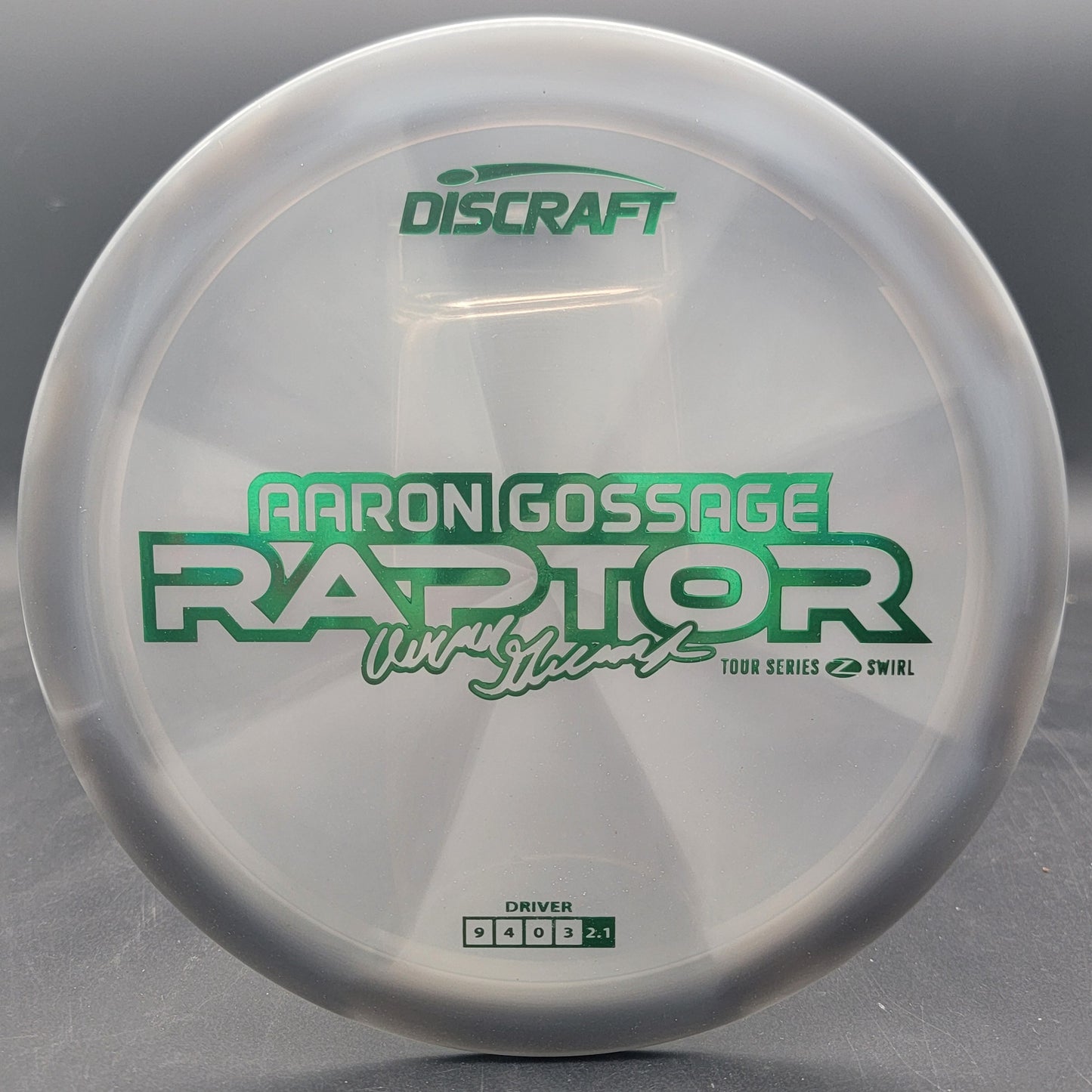 Discraft 2025 Aaron Gossage Tour Series Raptor