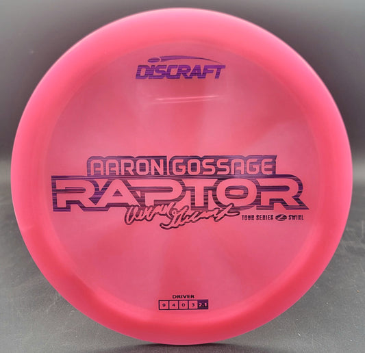 Discraft 2025 Aaron Gossage Tour Series Raptor