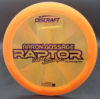 Discraft 2025 Aaron Gossage Tour Series Raptor