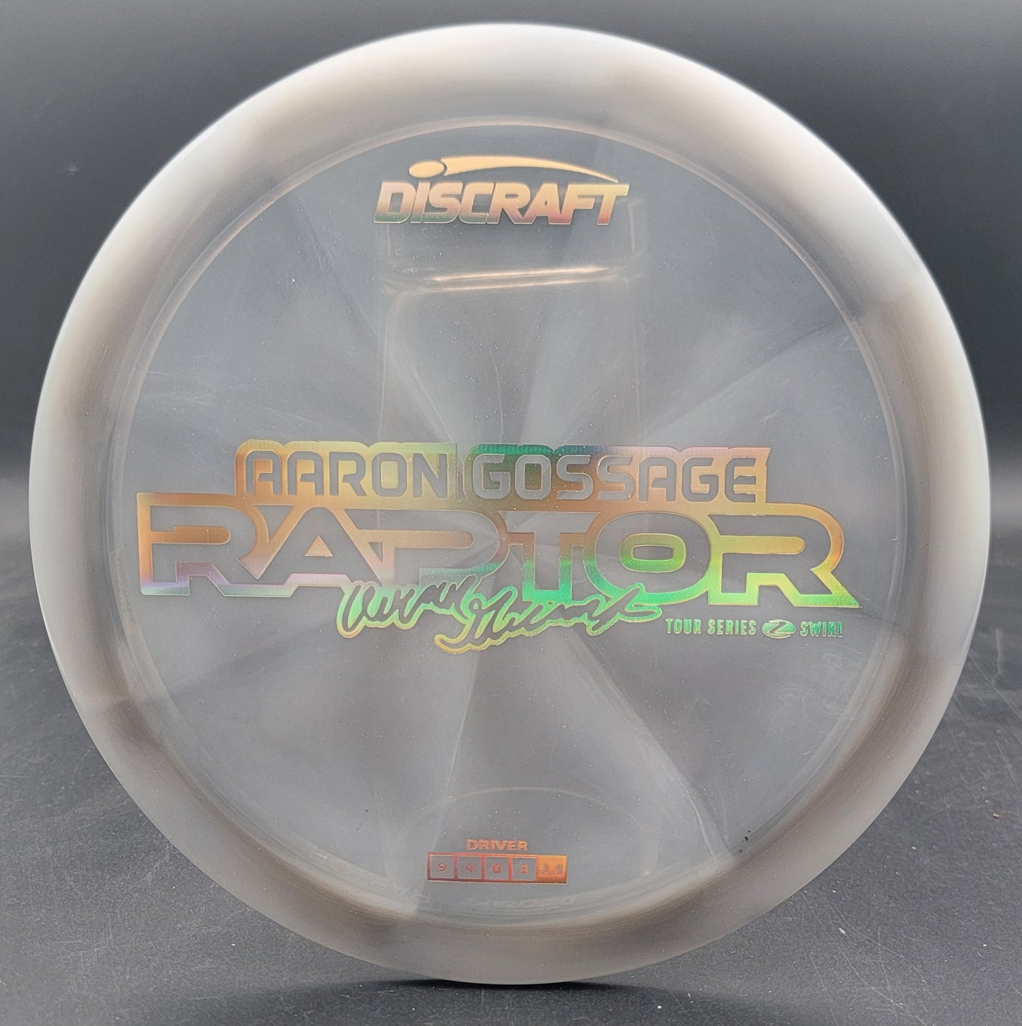 Discraft 2025 Aaron Gossage Tour Series Raptor