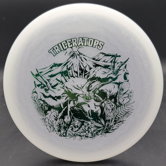 Dino Discs Triceratops Putter Egg Shell Glow