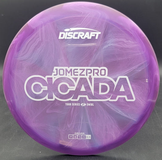 Discraft 2025 Tour Series Z Swirl Cicada