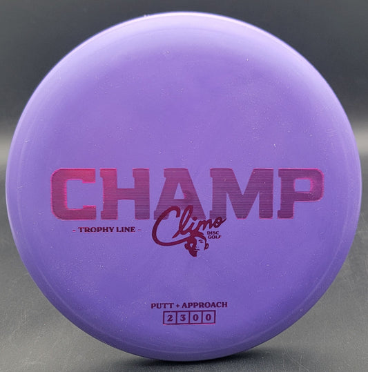 Climo First Run Trophy Line Champ