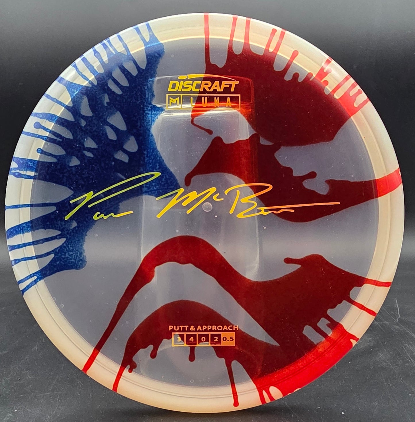 Discraft Paul McBeth Fly Dye Z Luna