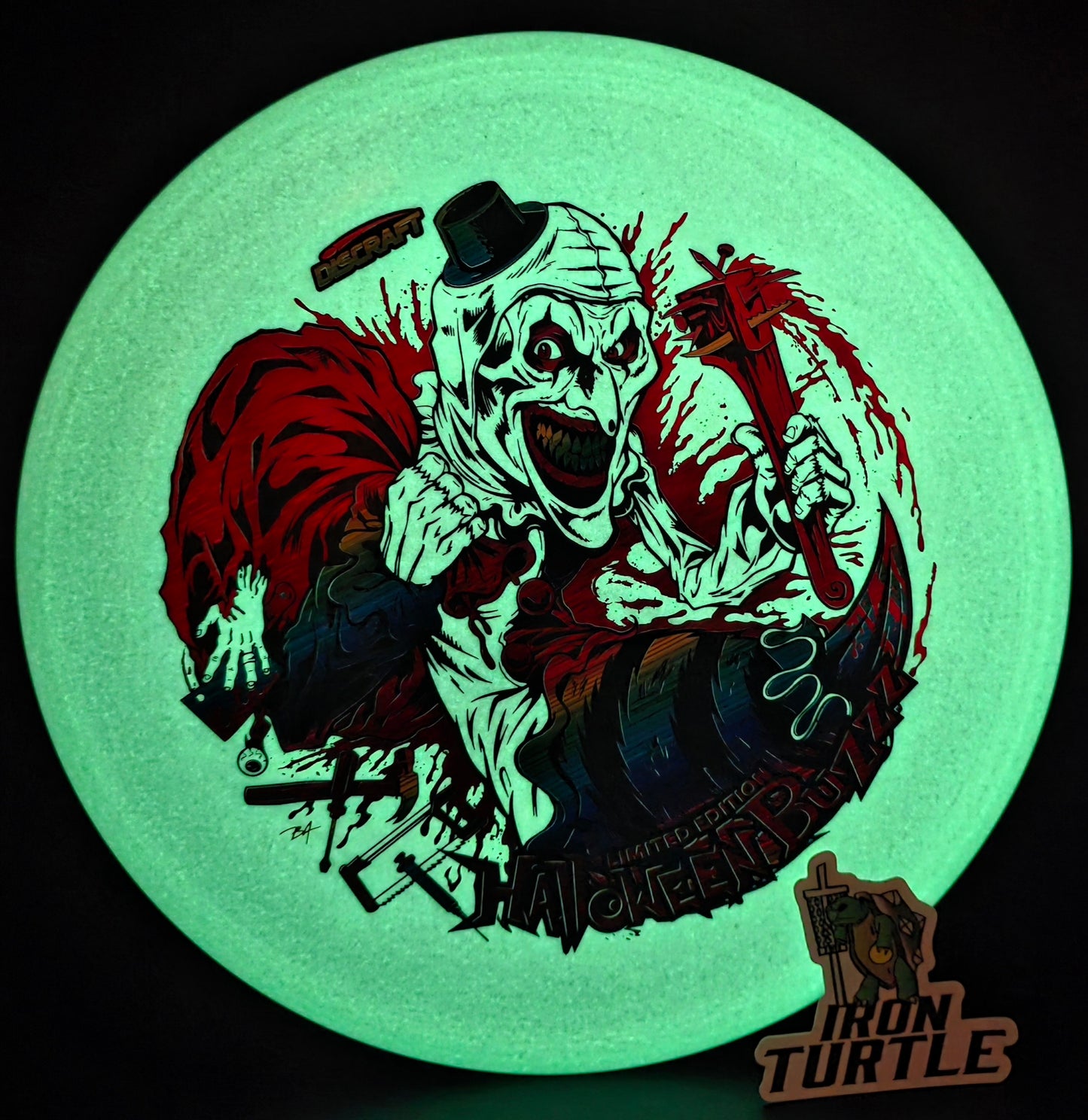 Discraft 2025 Tri Foil Glo Halloween Buzzz
