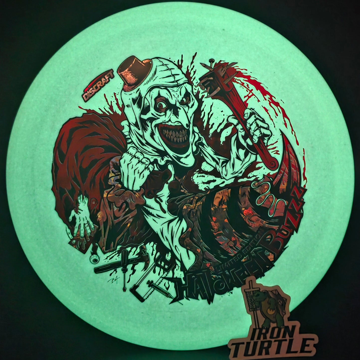 Discraft 2025 Tri Foil Glo Halloween Buzzz