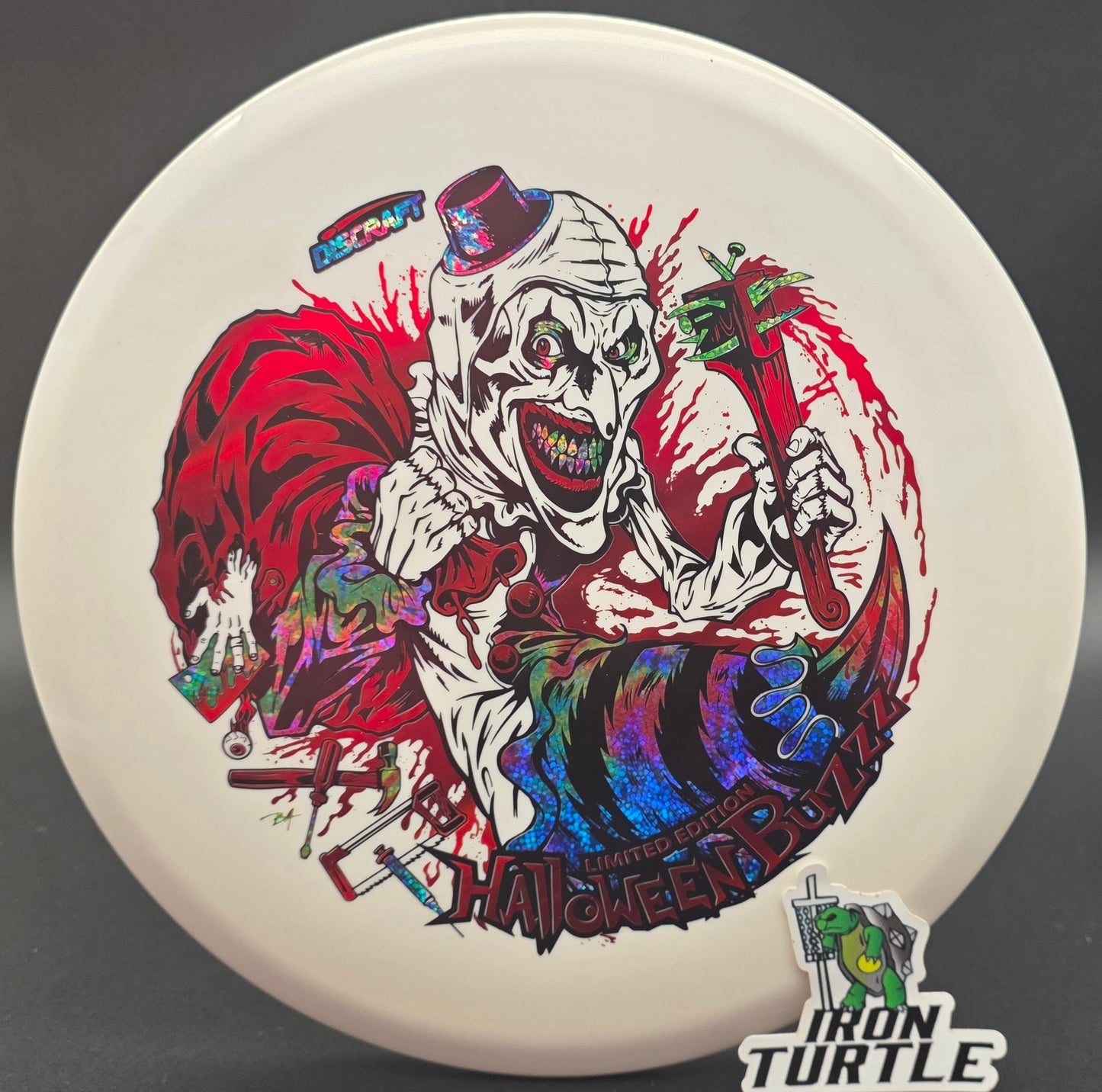 Discraft 2025 Tri Foil Glo Halloween Buzzz